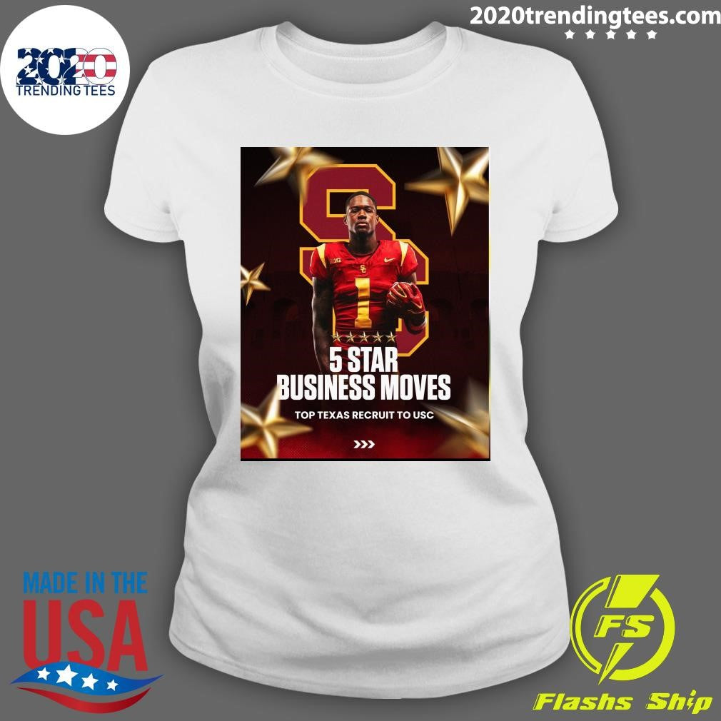 Honor Fa’alave-Johnson 5 Star Business Moves Top Texas Recruit To USC Shirt
