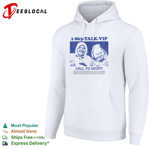 1 863 talk vip call to adopt shirt