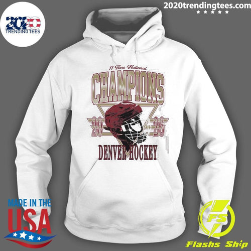 11 Time National Champions 2026 Denver Hockey Shirt