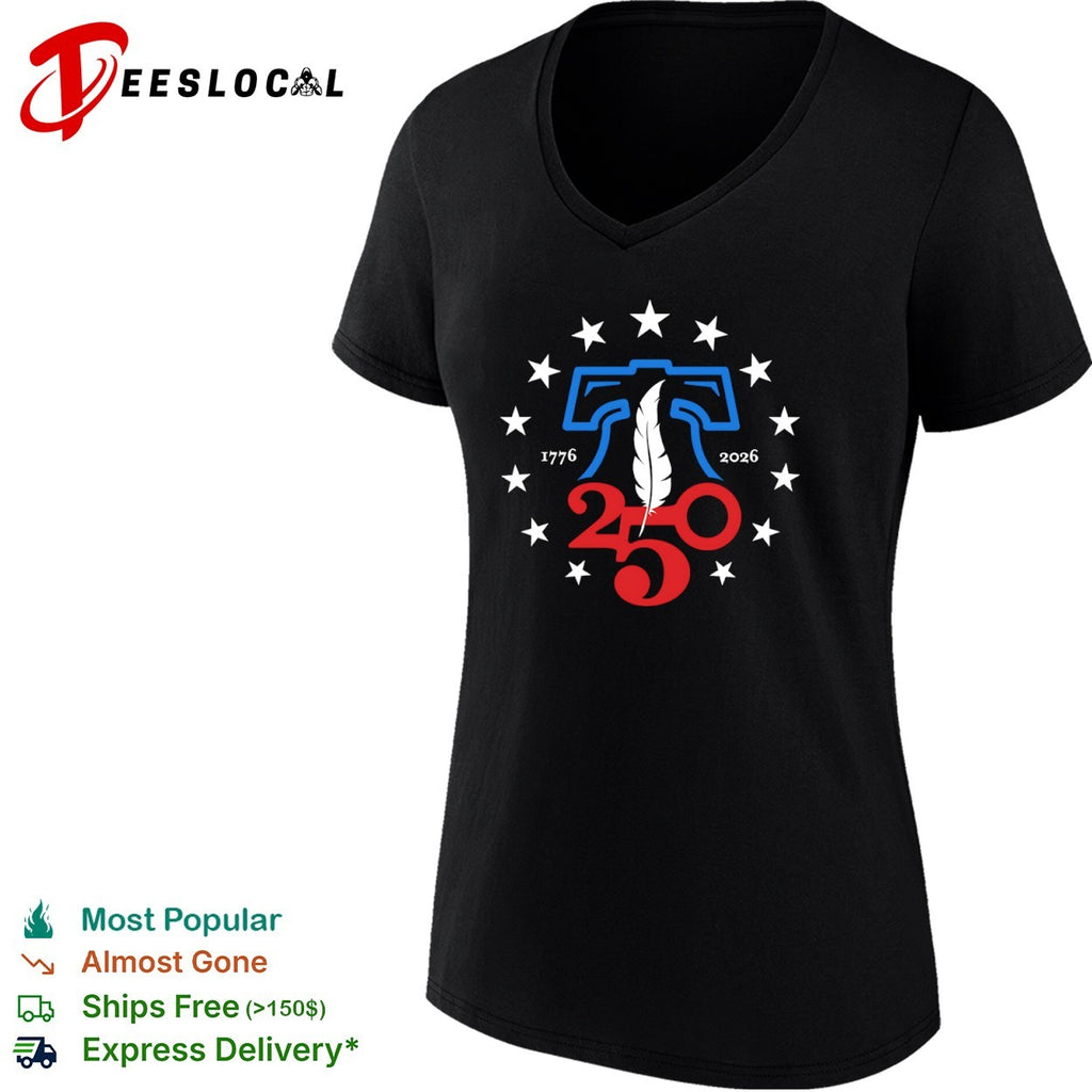 1776 2026 250 Liberty Bell Feather United States Semiquincentennial Anniversary shirt