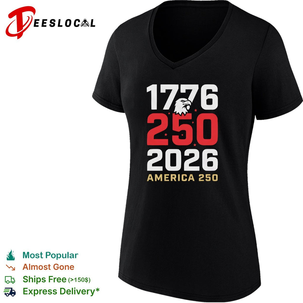 1776 250 2026 America 250 eagle shirt