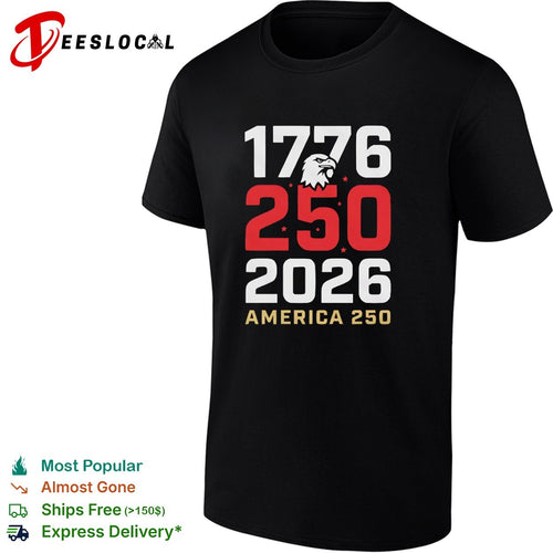 1776 250 2026 America 250 eagle shirt