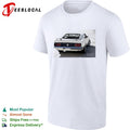 1969 Ford Mustang Fastback Classic Muscle Car Rear View shirt