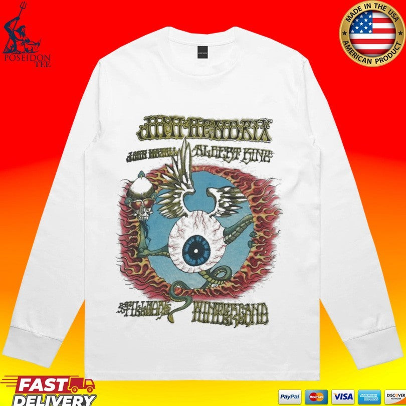 1970s Jimi Hendrix John Mayall Albert King T-shirt