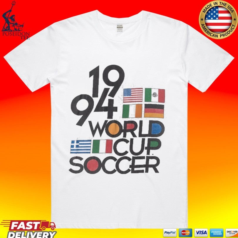 1994 World Cup Soccer Flags T-shirt