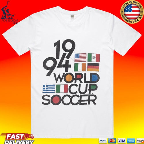 1994 World Cup Soccer Flags T-shirt