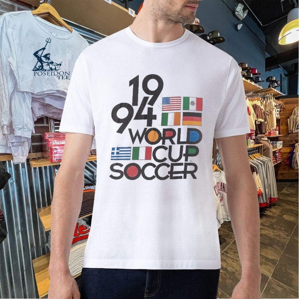 1994 World Cup Soccer Flags T-shirt