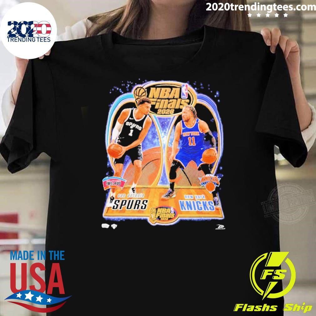 1999 Nba Finals Rematch Nba Finals 2026 Game Spurs Vs Ny Knicks Shirt