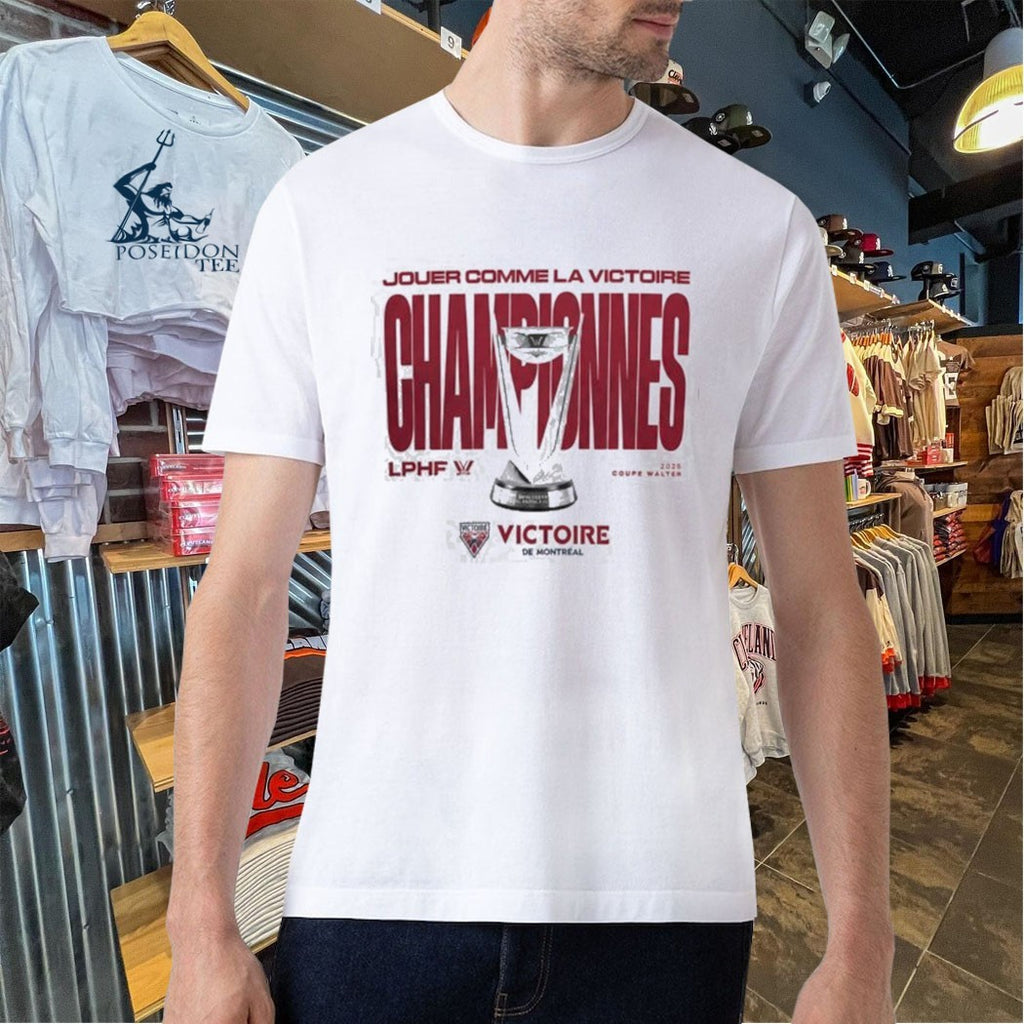 Jouer Comme La Victoire Championnes T-shirt