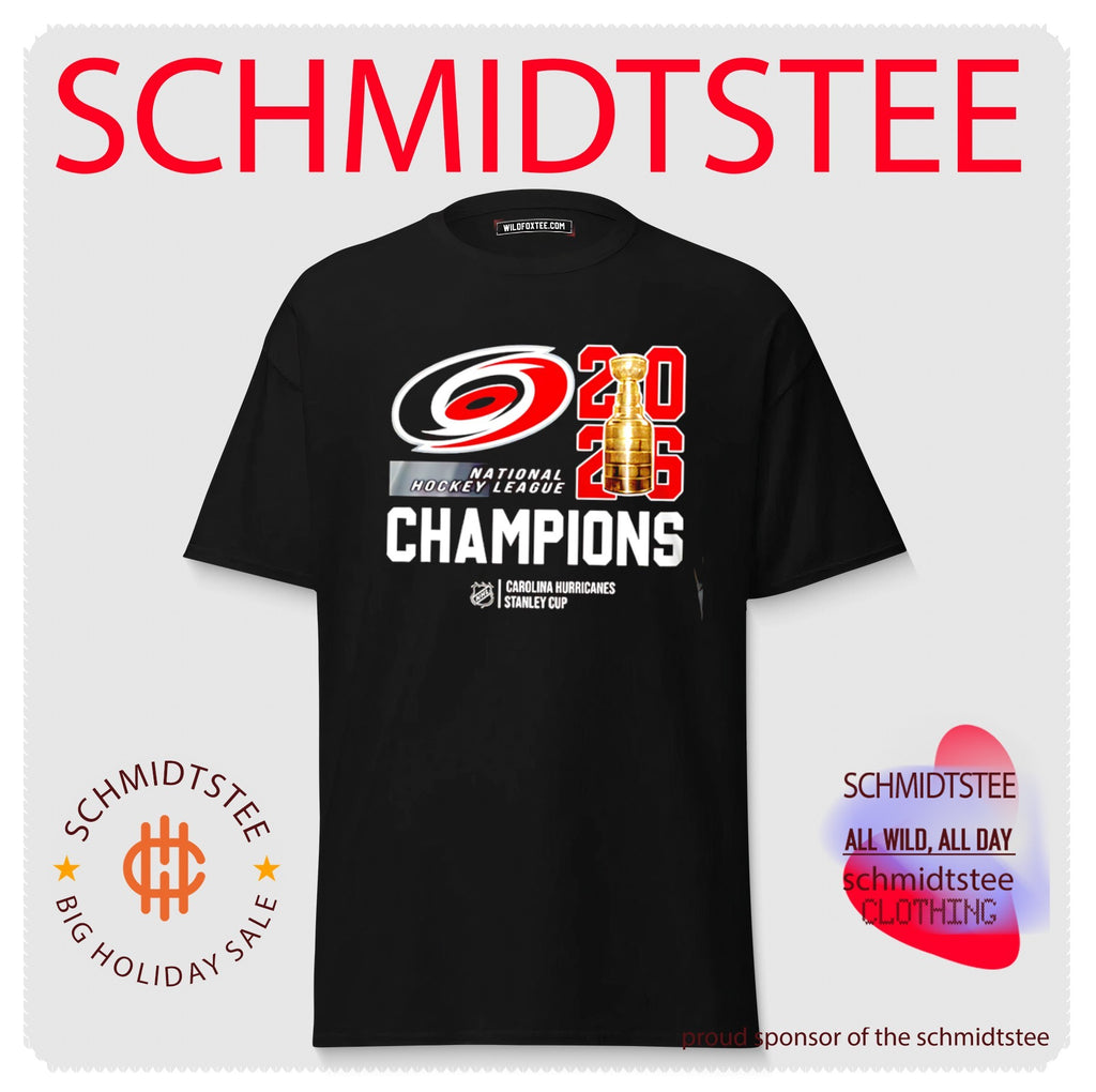 2026 Carolina Hurricanes NHL Stanley Cup Champions logo shirt