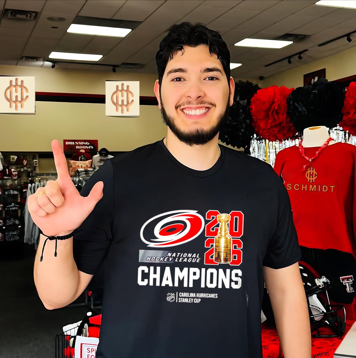 2026 Carolina Hurricanes NHL Stanley Cup Champions logo shirt