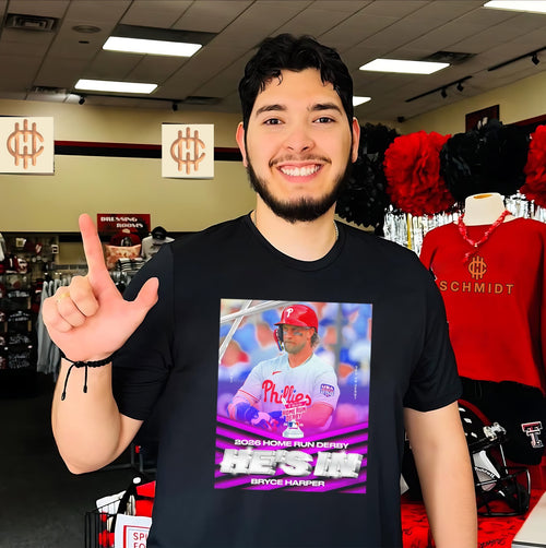 2026 MLB Home Run Derby Philadelphia Phillies Bryce Harper he’s in shirt