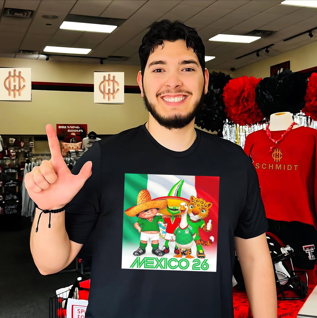 2026 Mexico World Cup mascots shirt