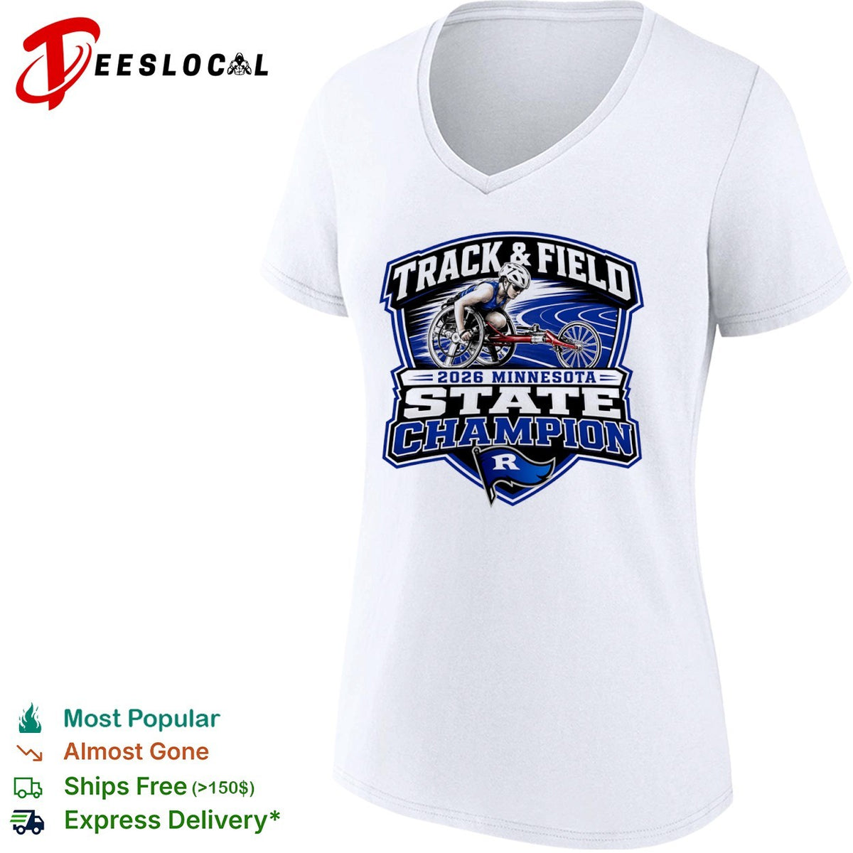 2026 Minnesota State Champion Track and Field Shirt