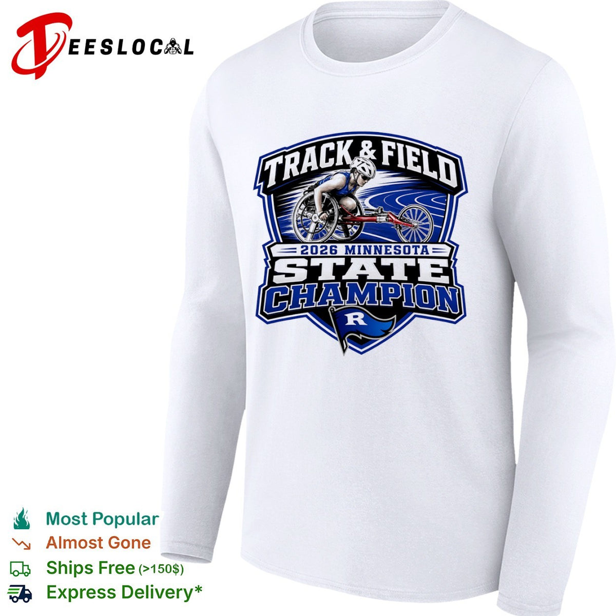 2026 Minnesota State Champion Track and Field Shirt