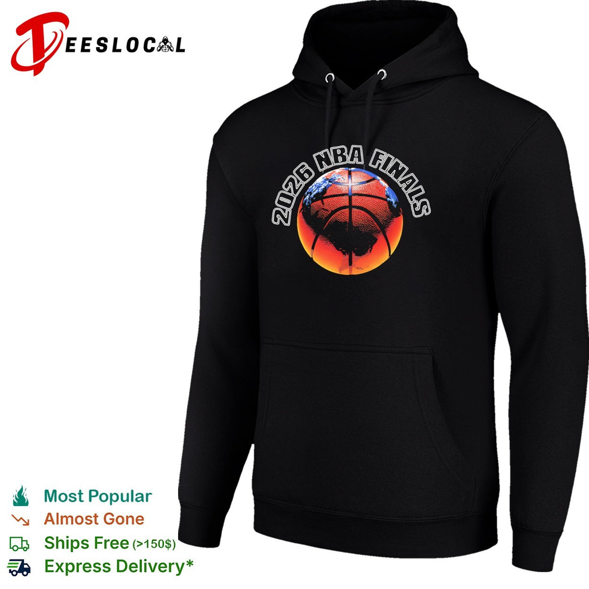 2026 NBA Finals basketball globe world shirt