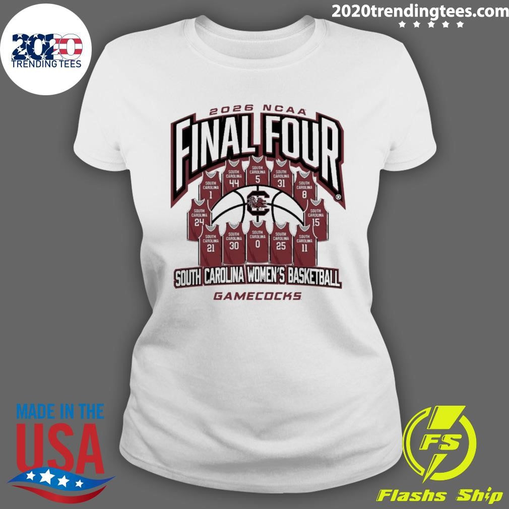 2026 NCAA Final Four South Carolina Women’s Basketball Gamecocks Shirt