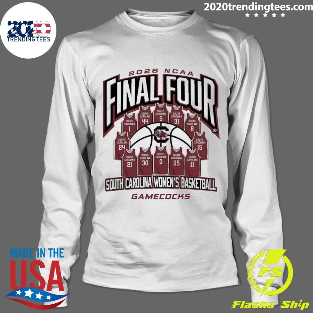 2026 NCAA Final Four South Carolina Women’s Basketball Gamecocks Shirt