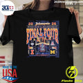 2026 NCAA Men’s Basketball Indianapolis Matchup Bracket Teams Final Four Shirt