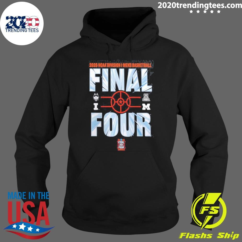 2026 NCAA Men’s Basketball Tournament March Madness Final Four Bracket Shirt