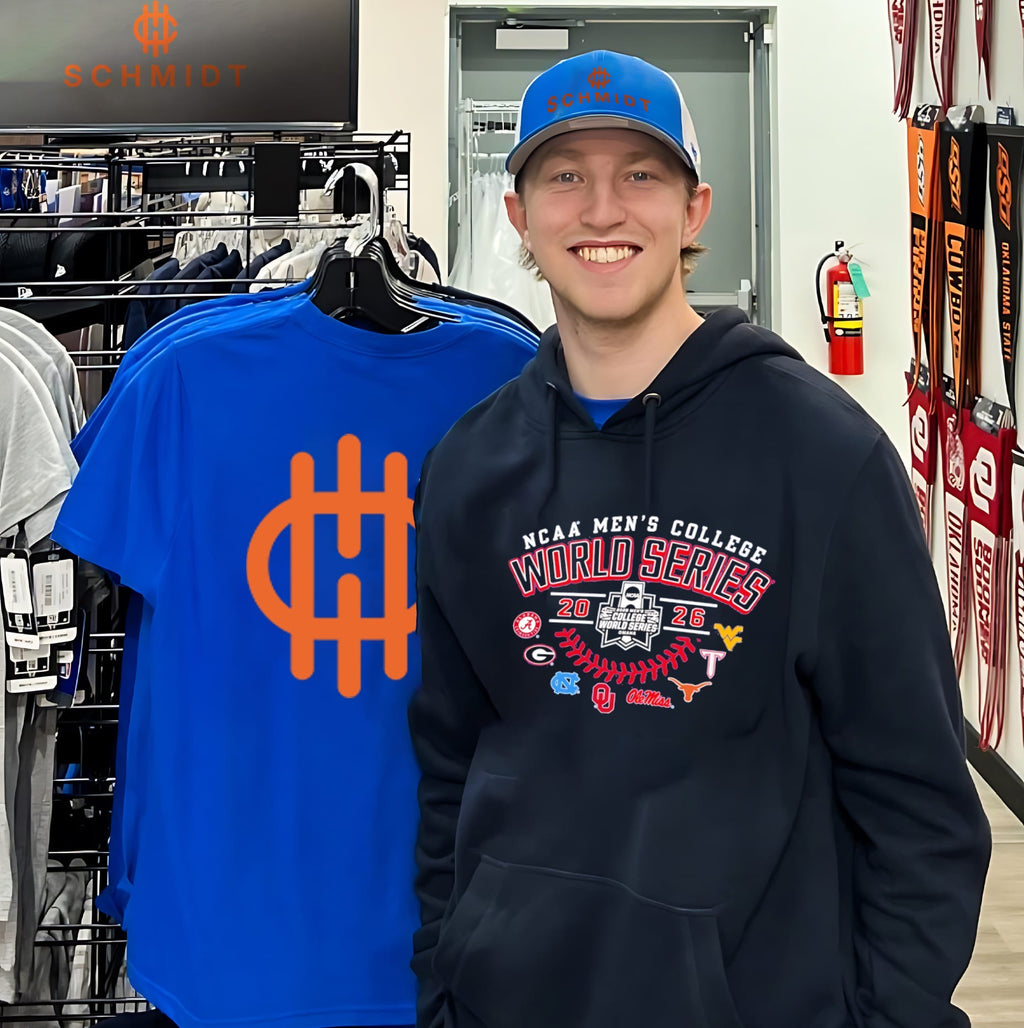 2026 NCAA Men’s College World Series 8 team shirt