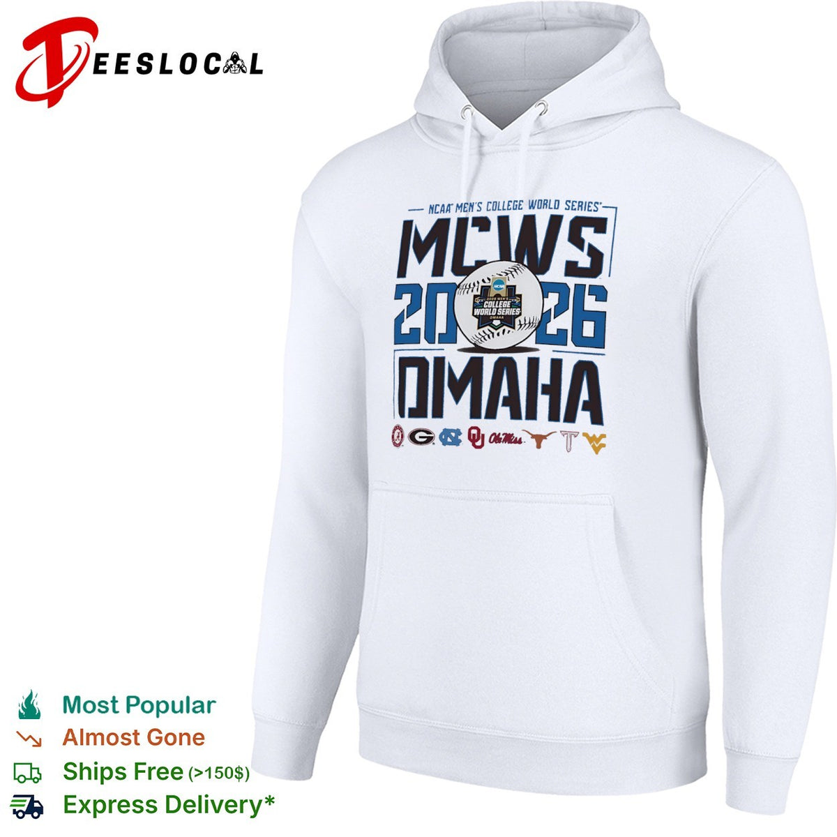 2026 NCAA Men’s College World Series MCWS Omaha shirt
