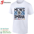 2026 NCAA Men’s College World Series MCWS Omaha shirt