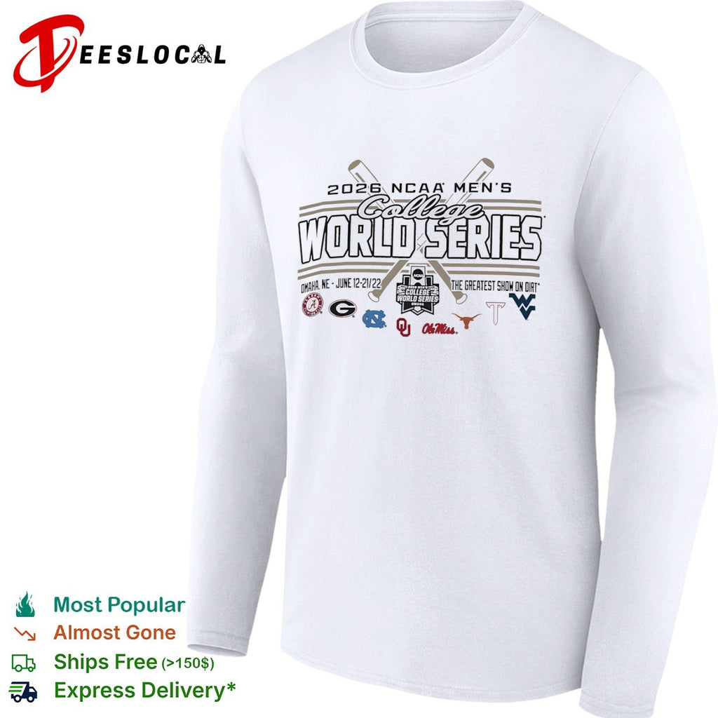 2026 NCAA Men’s College World Series the greatest show on dirt shirt