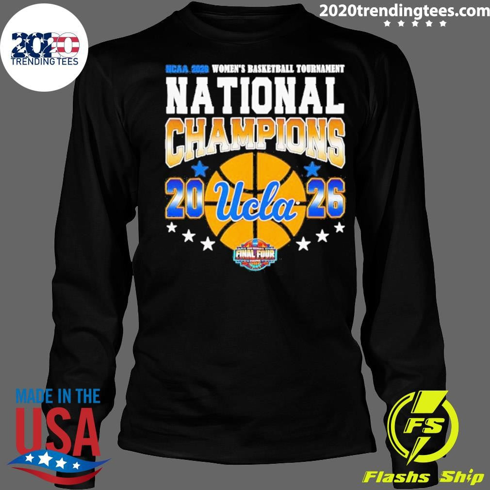 2026 National Champions Ucla Bruins Women’s Basketball Shirt