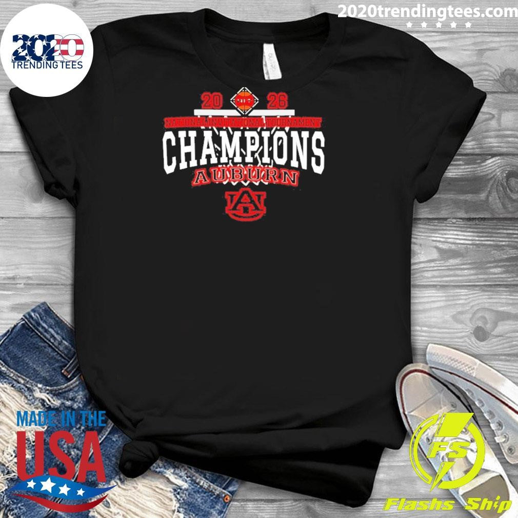 2026 National Invitational Tournament Champions Auburn Tigers Shirt
