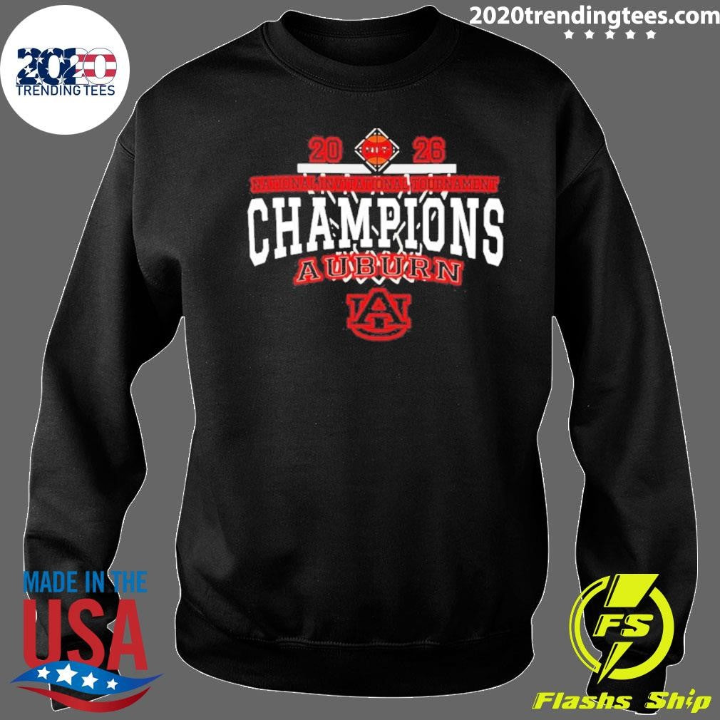 2026 National Invitational Tournament Champions Auburn Tigers Shirt
