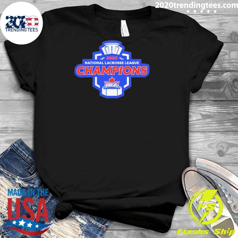 2026 National Lacrosse League Champions Toronto Rock Shirt