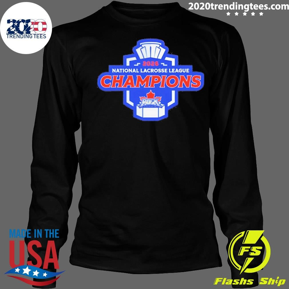 2026 National Lacrosse League Champions Toronto Rock Shirt