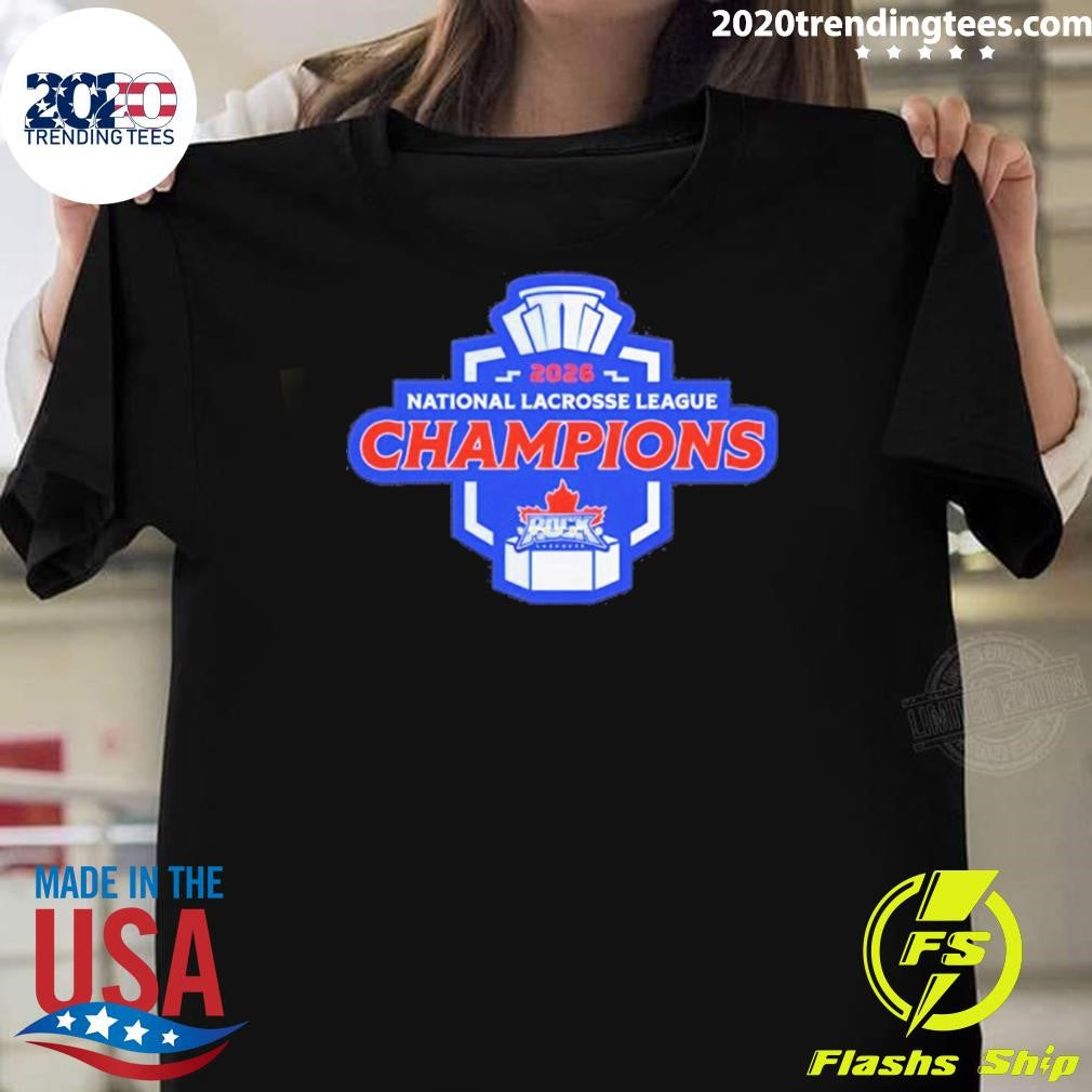 2026 National Lacrosse League Champions Toronto Rock Shirt