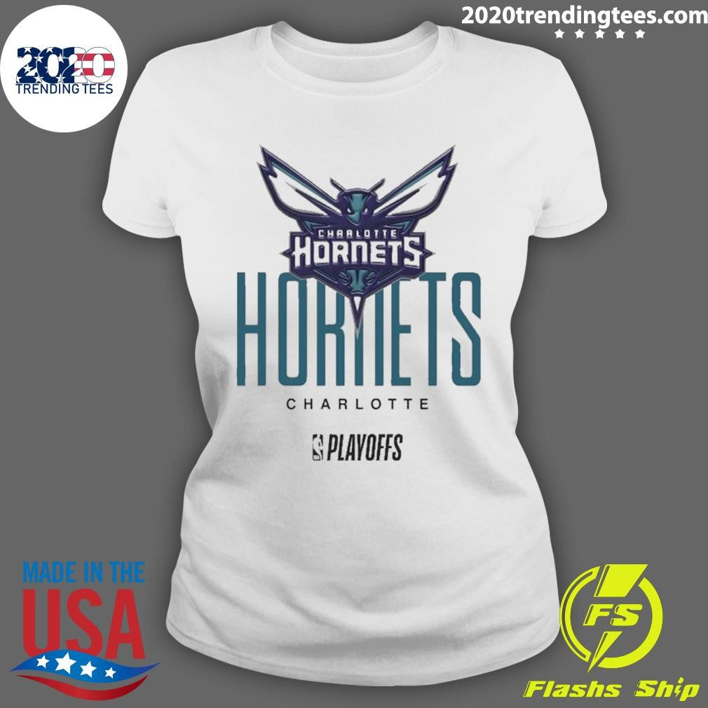 2026 Nba Playoff Charlotte Hornets Logo Shirt