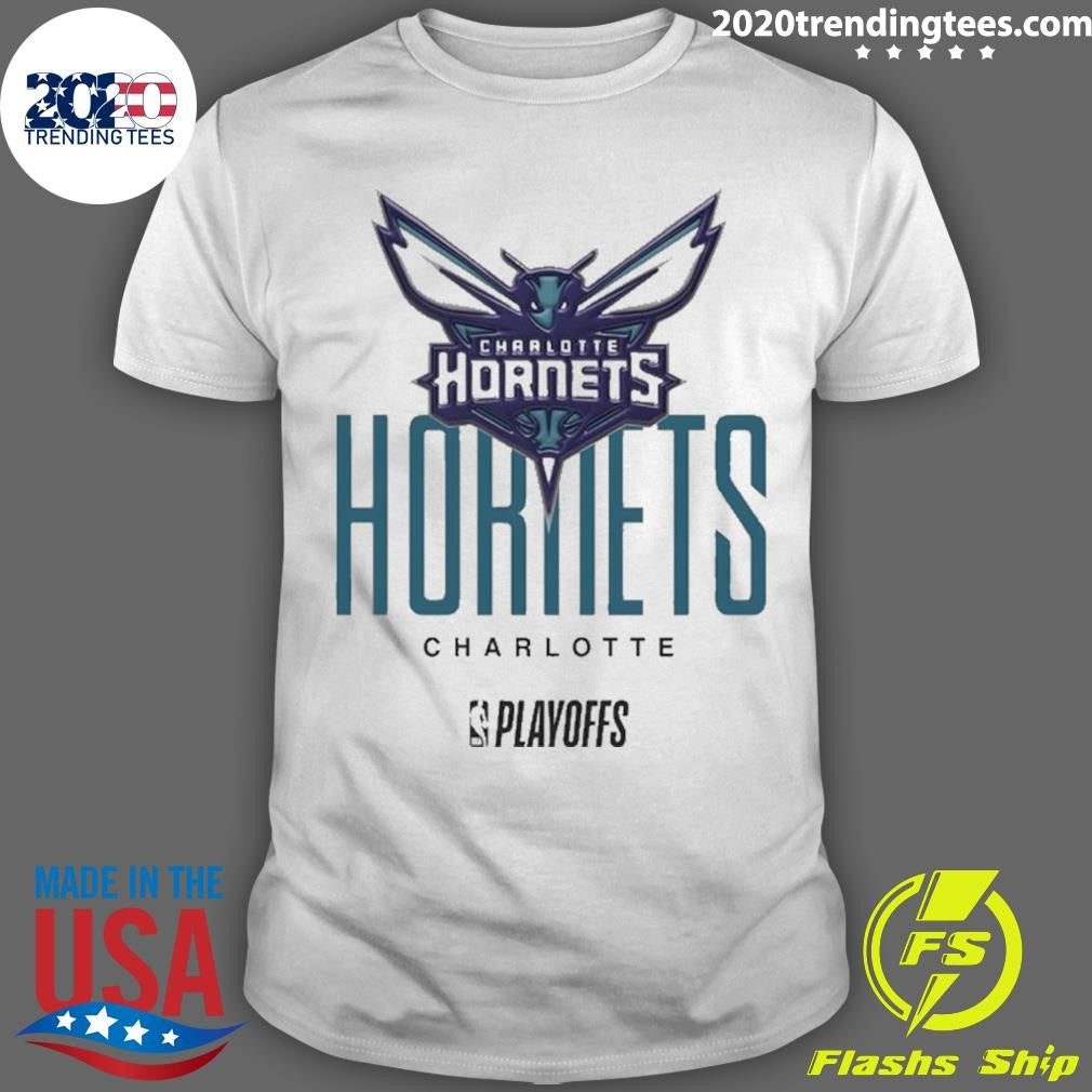 2026 Nba Playoff Charlotte Hornets Logo Shirt