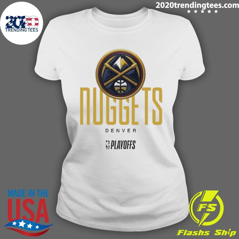 2026 Nba Playoff Denver Nuggets Logo Shirt