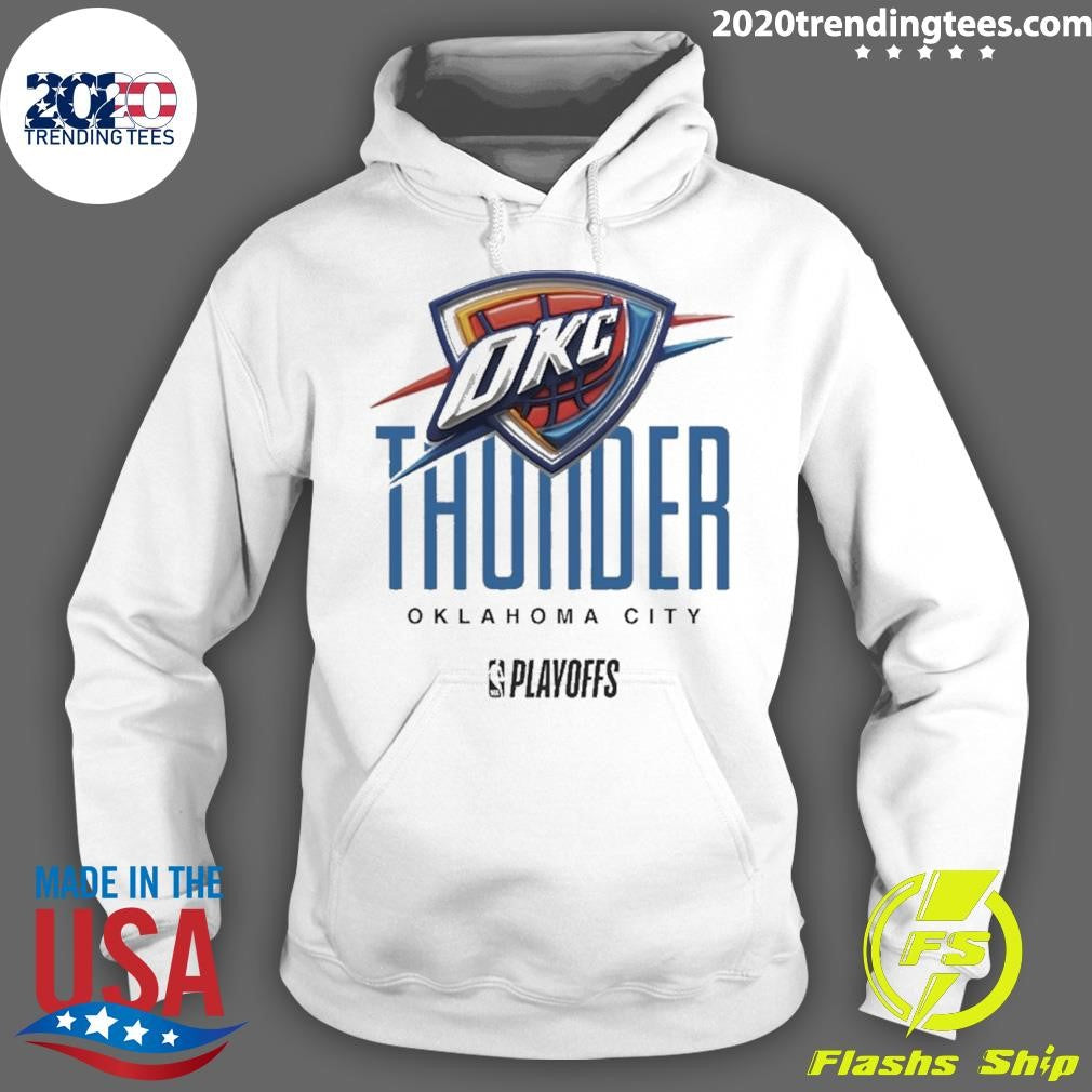 2026 Nba Playoff Oklahoma City Thunder Logo Shir