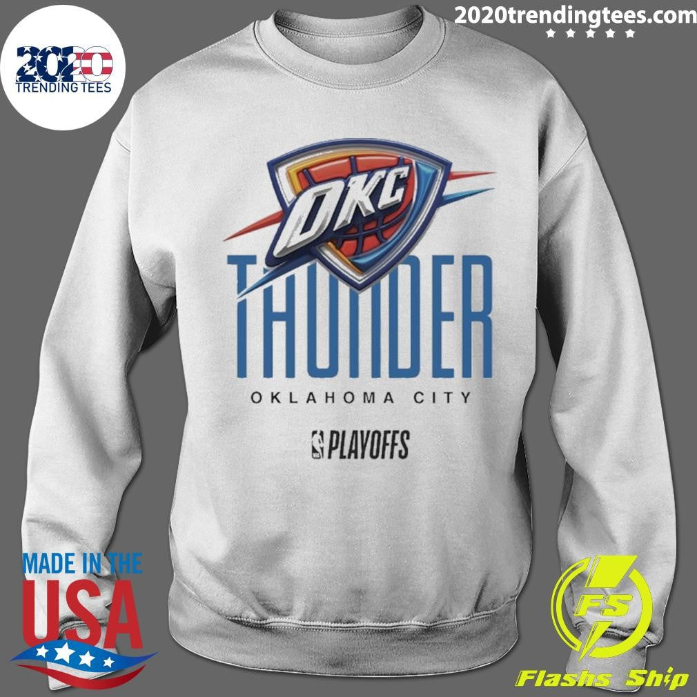 2026 Nba Playoff Oklahoma City Thunder Logo Shir