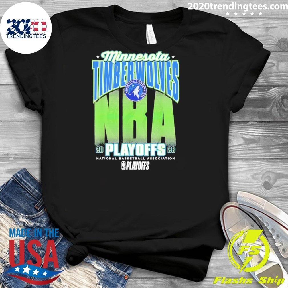 2026 Nba Playoffs Minnesota Timberwolves Fade Shirt