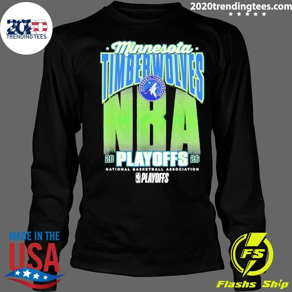 2026 Nba Playoffs Minnesota Timberwolves Fade Shirt