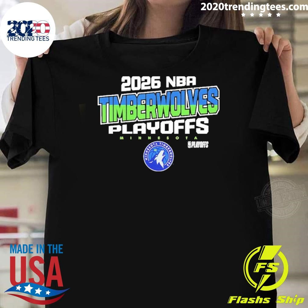 2026 Nba Playoffs Minnesota Timberwolves Next Level Shirt