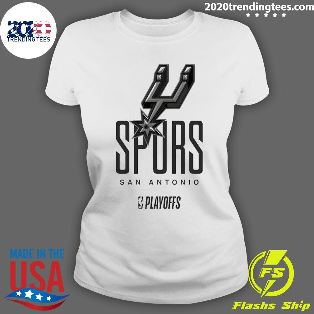 2026 Nba Playoffs San Antonio Spurs Logo Shirt