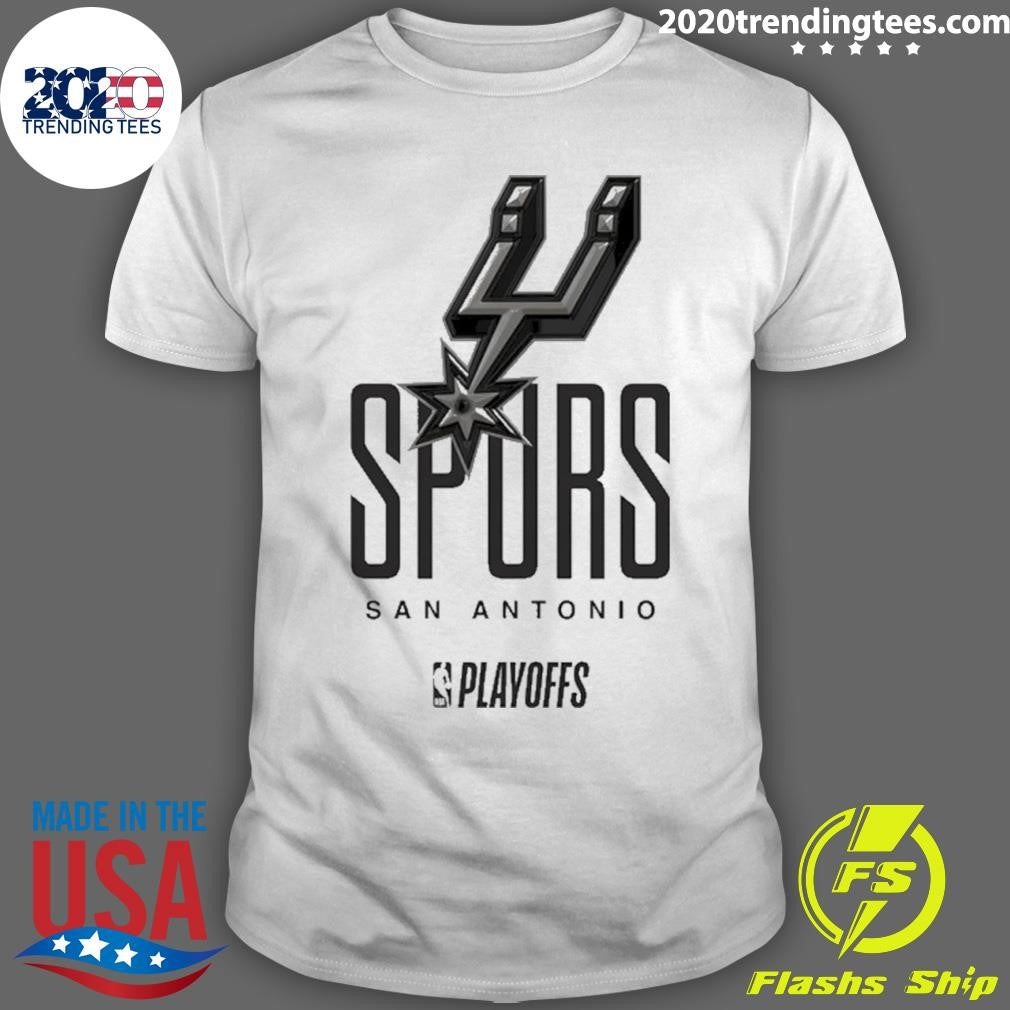 2026 Nba Playoffs San Antonio Spurs Logo Shirt