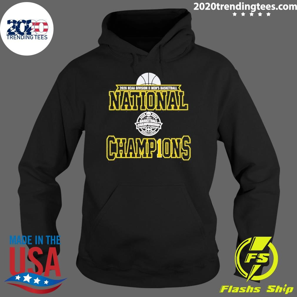 2026 Ncaa Division Ii Men’s Basketball National Champions Shirt