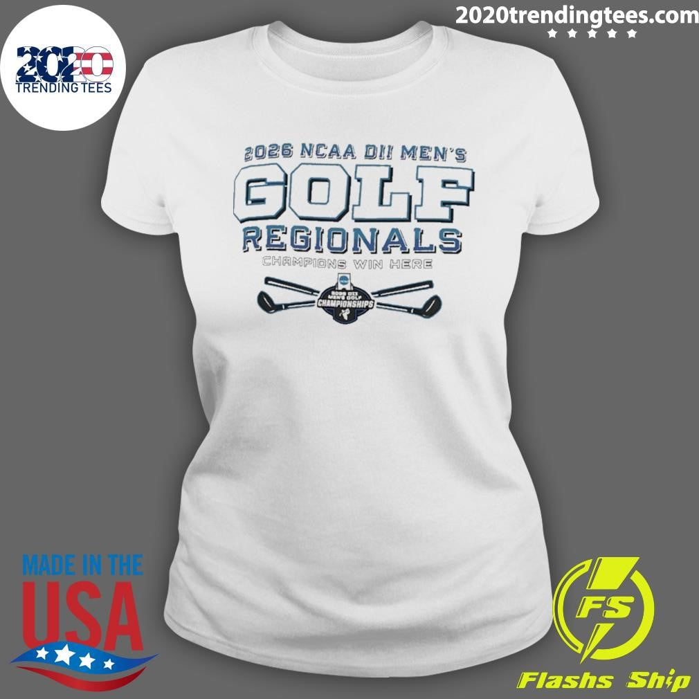 2026 Ncaa Division Ii Men’s Golf Regionals Shirt