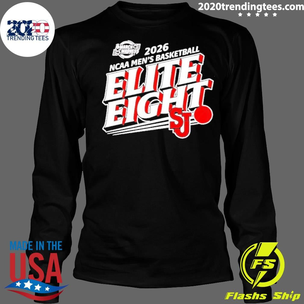 2026 Ncaa Men’s Basketball Elite Eight Sju Logo Shirt