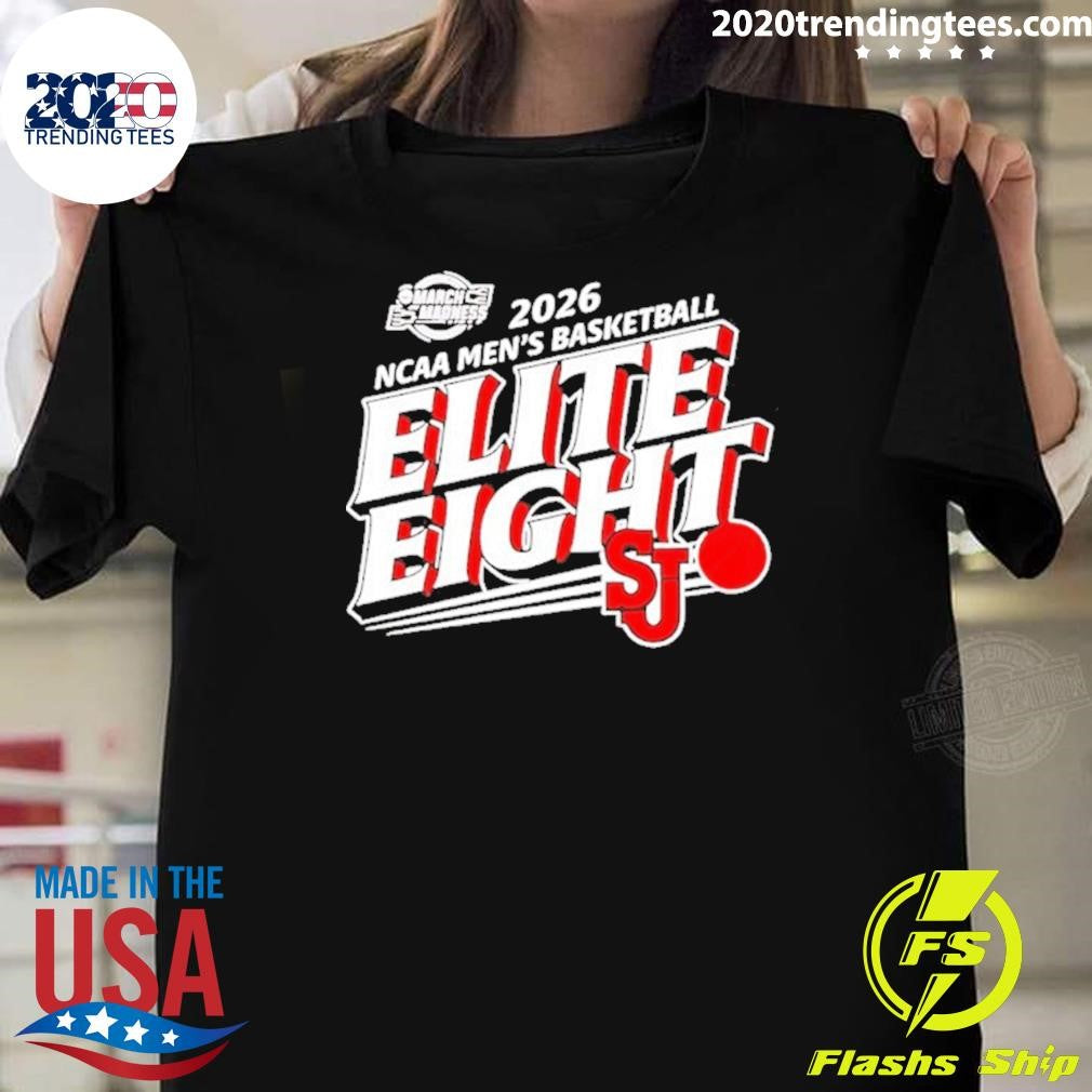 2026 Ncaa Men’s Basketball Elite Eight Sju Logo Shirt
