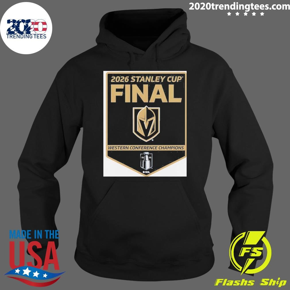 2026 Nhl Western Conference Champions Vegas Golden Knights Shirt