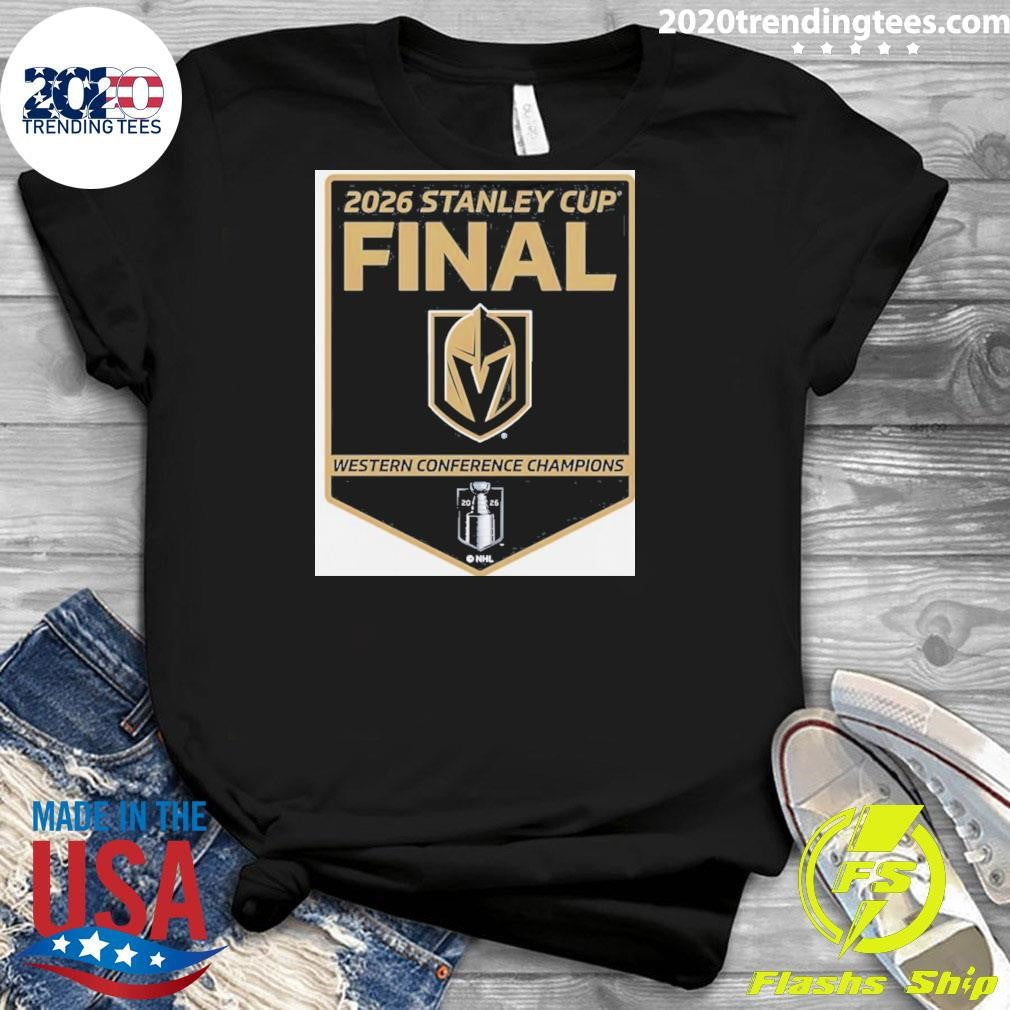 2026 Nhl Western Conference Champions Vegas Golden Knights Shirt